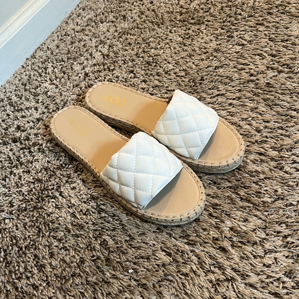 White slides